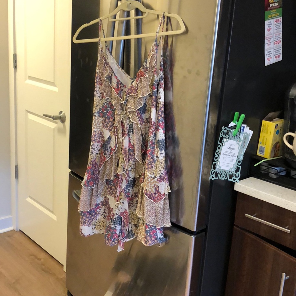 LaRok mini dress with ruffles